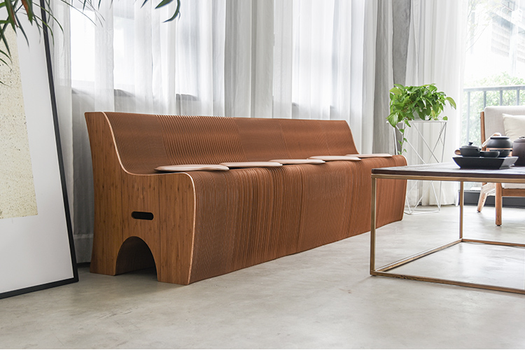 Honismart Modern Expanding Paper Salon Sofa (3)